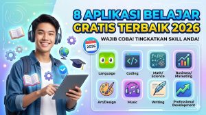 8 Aplikasi Belajar Online Gratis Terbaik Tahun 2026